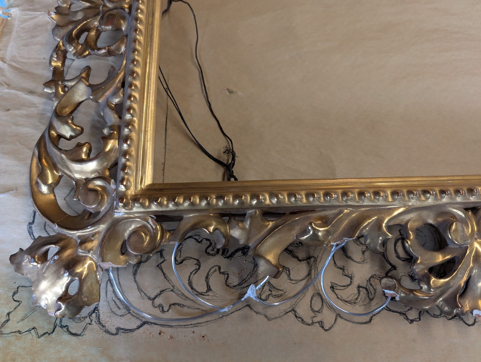 HeavilyDamagedFrame During Detail