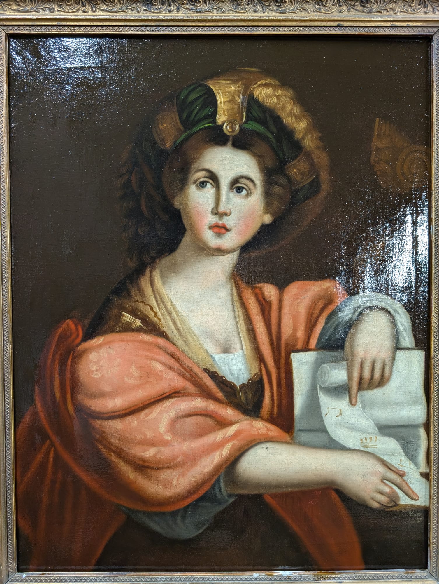 LadyWithHatandSheetMusic After