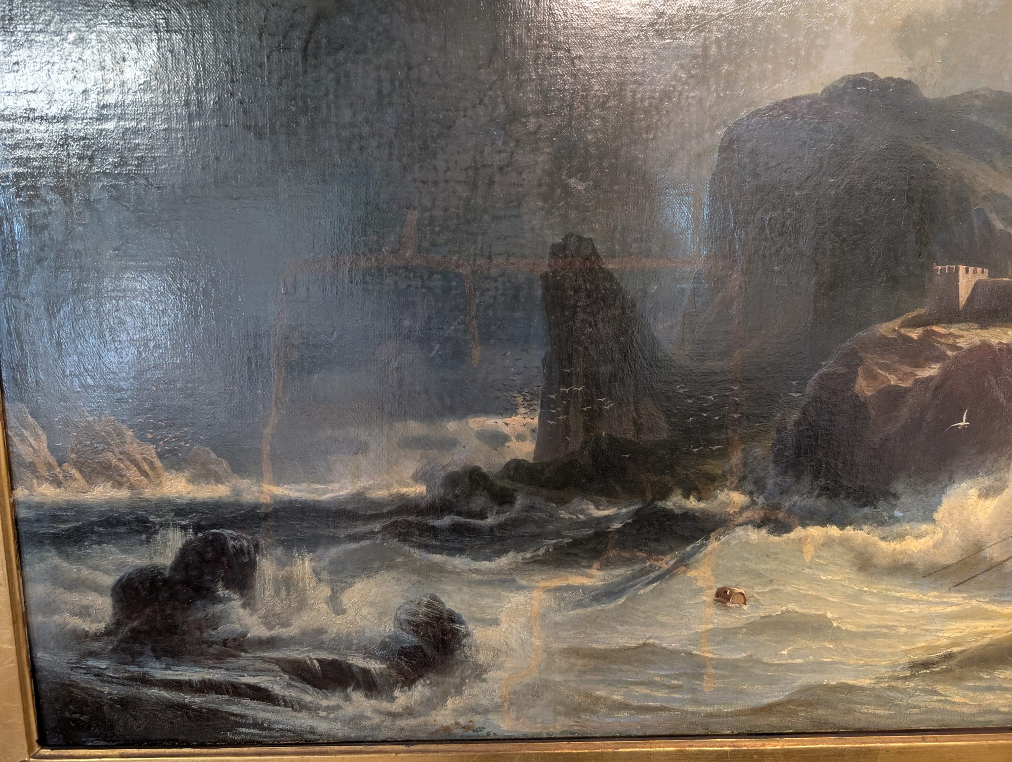 LargeStormyShipatSea Before Detail