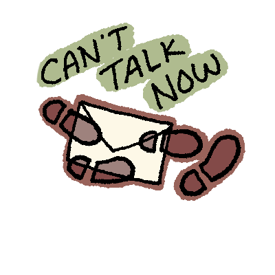 "Can't Talk Now"