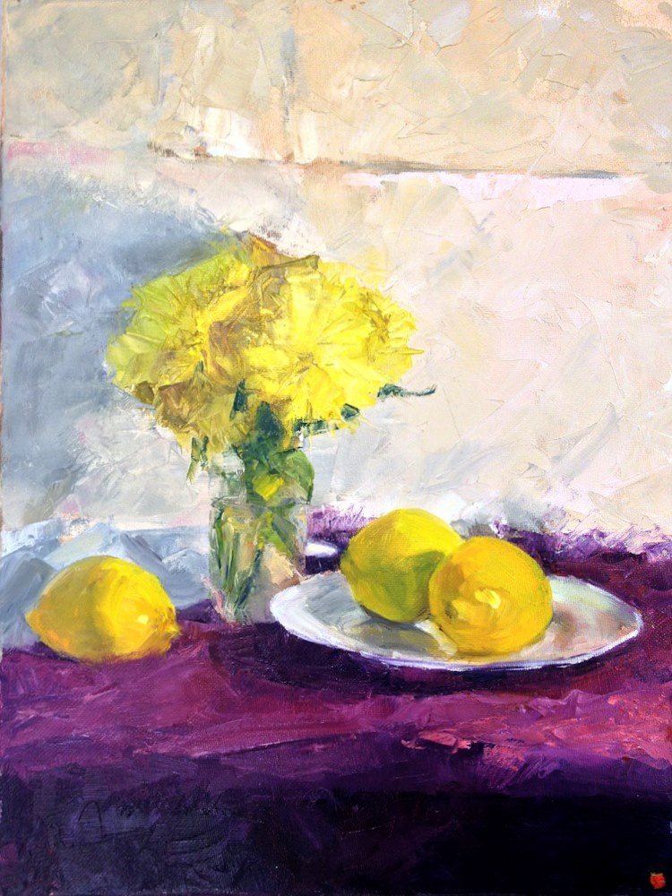 "Lemon Still Life"