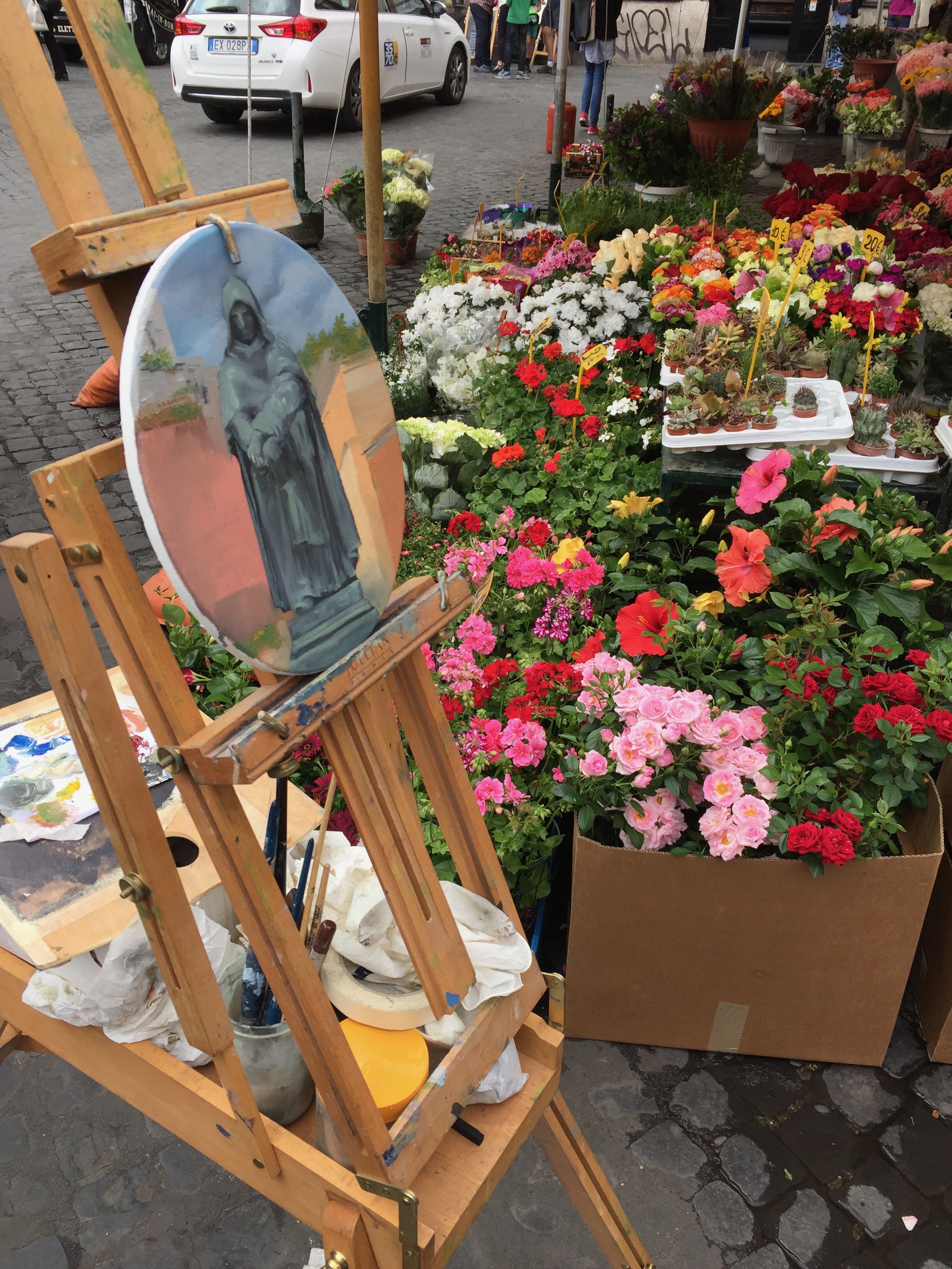 "Plein Air Campo de Fiori"