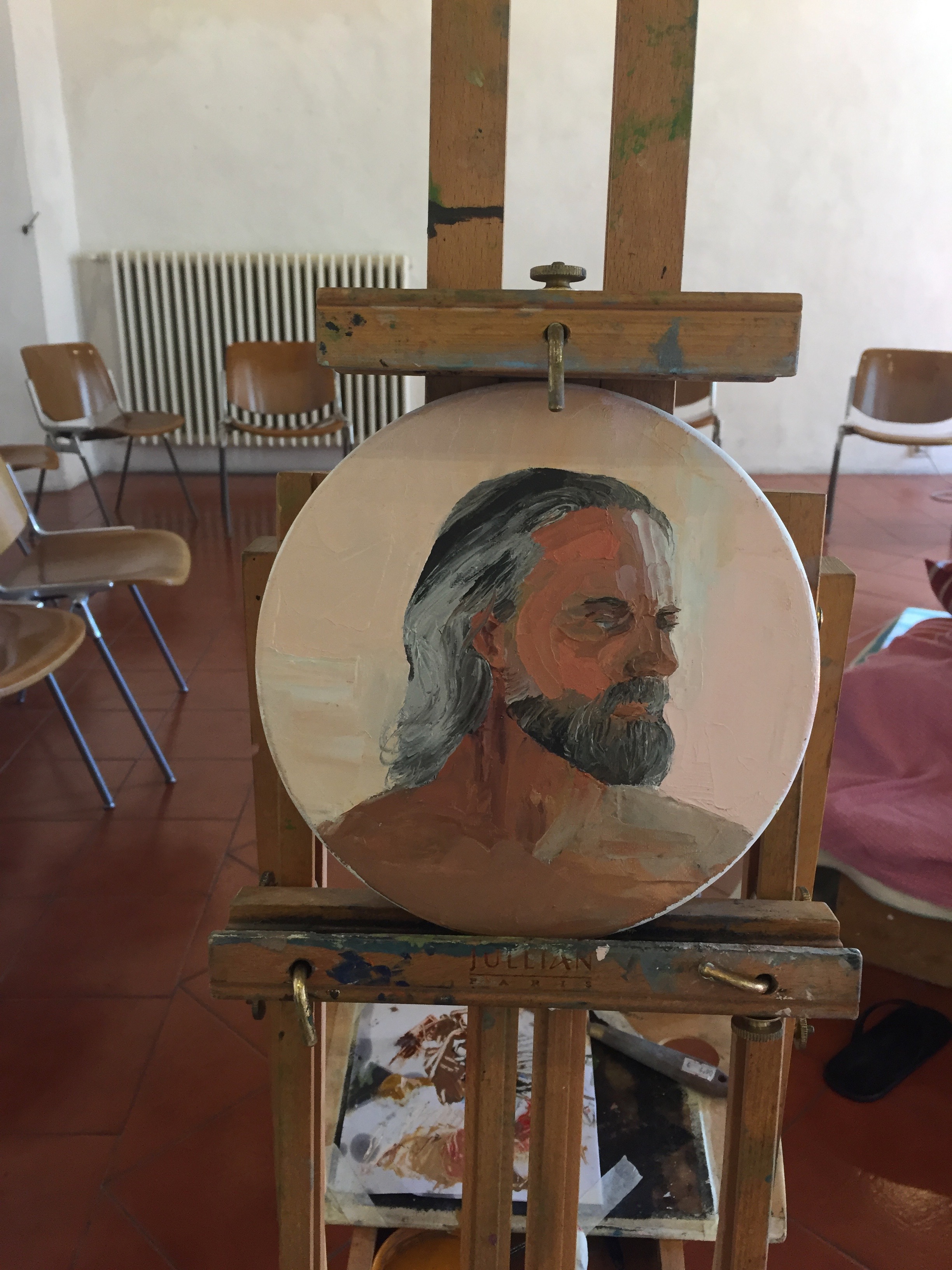 "Studio Model Painting"